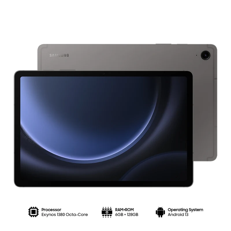 Samsung Galaxy Tab S9 FE 5G 6GB+128GB 10.9" WUXGA+ (Gray) (SM-X516B)
