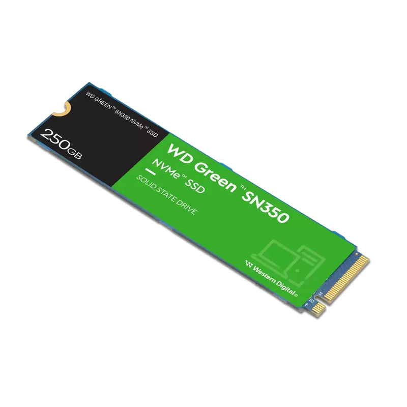 WD Green SN350 250GB M.2 2280 PCIe Gen3 X4 NVMe SSD (WDS250G2G0C)