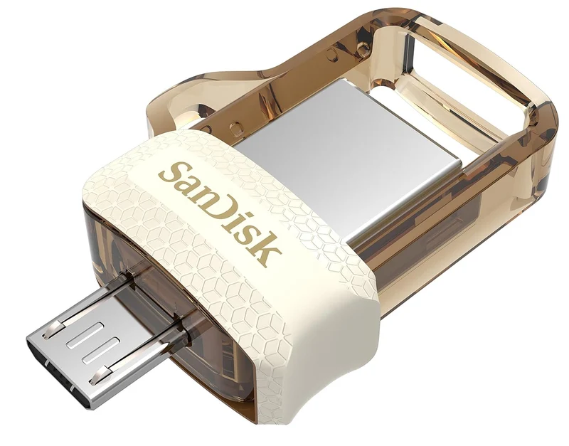 Sandisk Ultra Dual USB Drive 3.0 OTG 32GB (Gold)