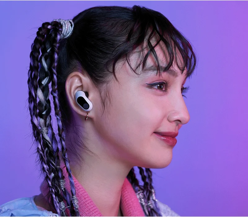 Sony Inzone Buds Truly Wireless Noise Cancelling Gaming Earbuds (Black, White, Glass Purple)
