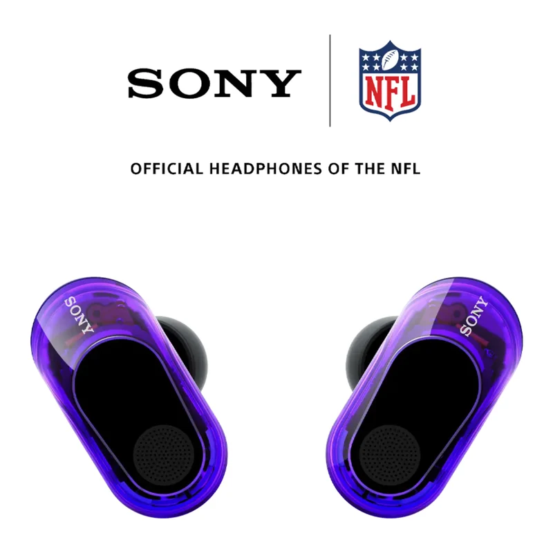 Sony Inzone Buds Truly Wireless Noise Cancelling Gaming Earbuds (Black, White, Glass Purple)