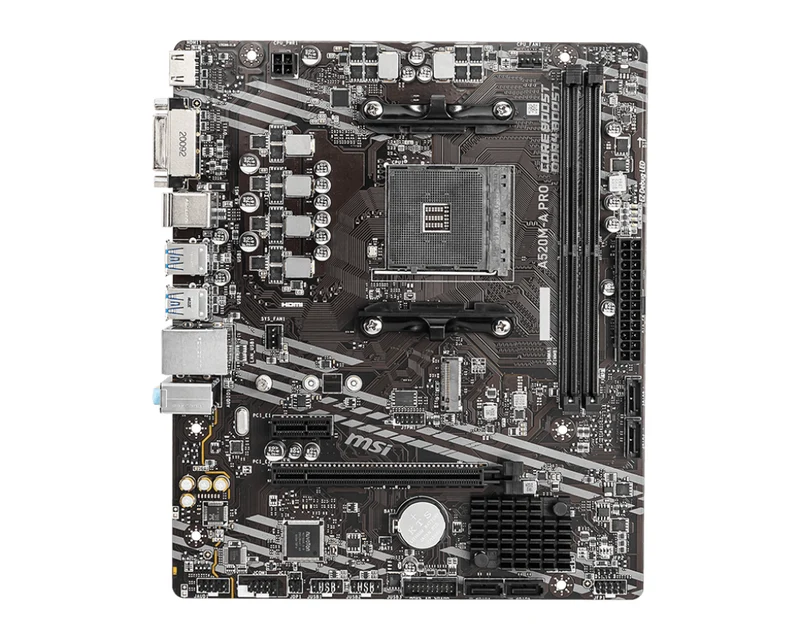 MSI A520M-A Pro AMD Motherboard
