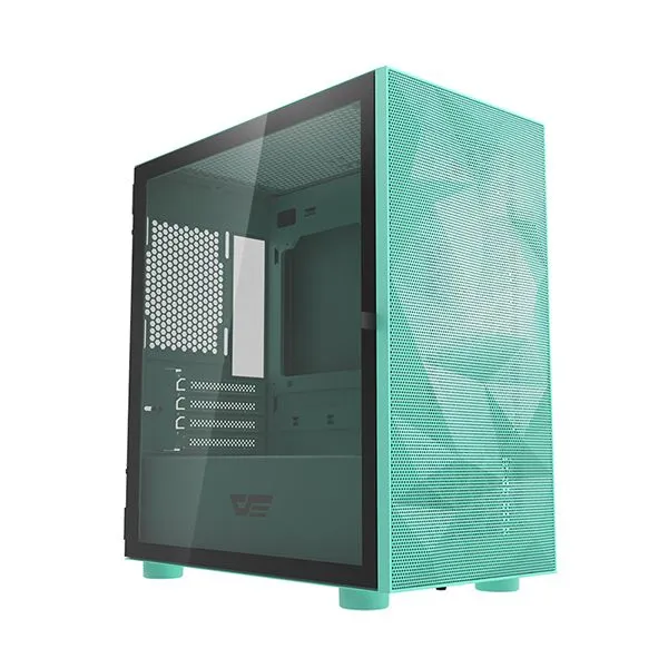 Darkflash DLM 21 Mesh mATX PC Gaming Case (Neo Mint)
