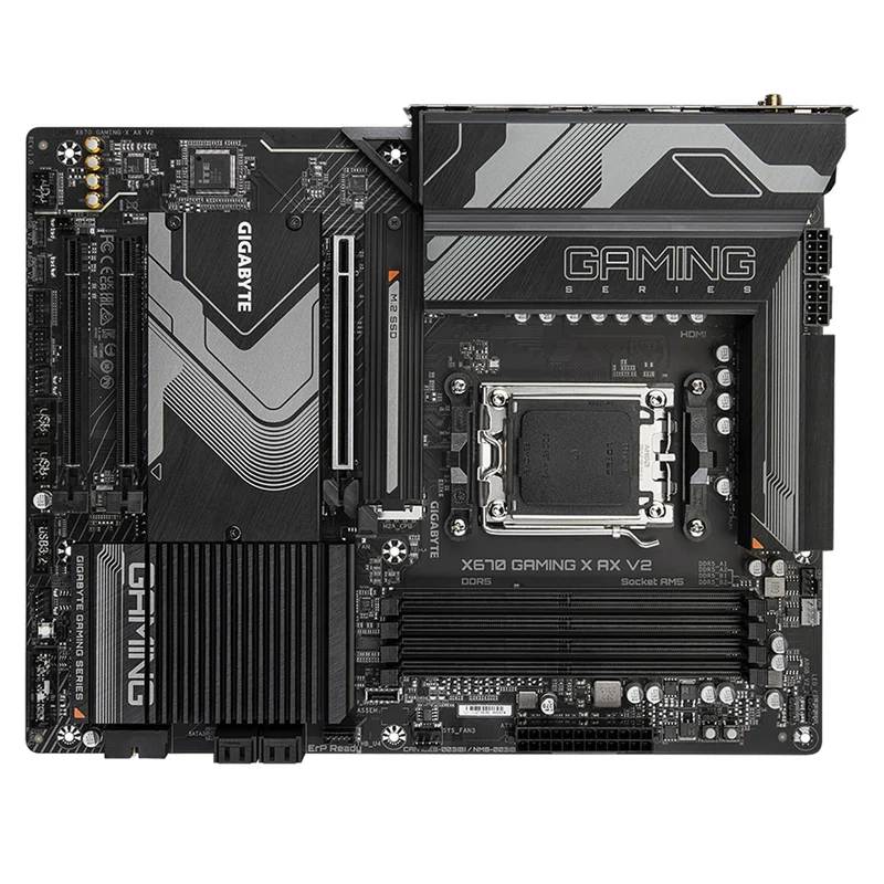 Gigabyte X670 Gaming X AX V2 AMD AM5 DDR5 WiFi 6 Motherboard