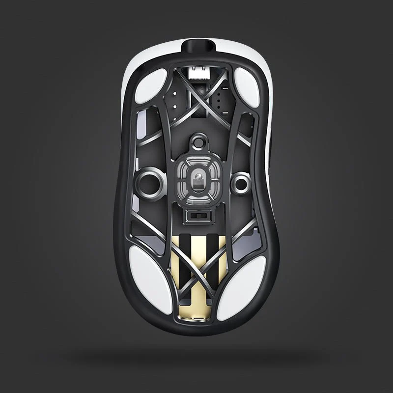 Lamzu Thorn Superlight Wireless Gaming Mouse (White, Black)