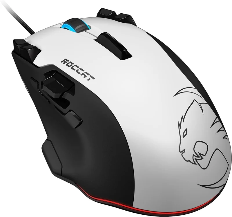 ROCCAT TYON WHT ALL ACTION MULTI-BUTTON GAMING MOUSE (ROC-11-851-AS)