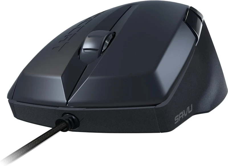 ROCCAT SAVU MID SIZE HYBRID GAMING MOUSE BLACK