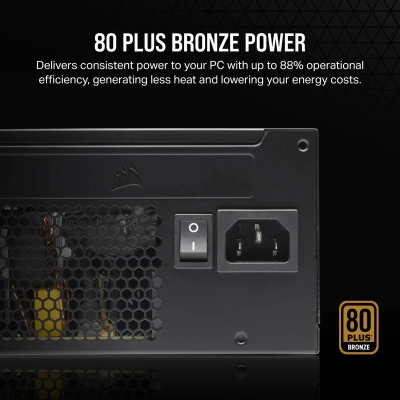 Corsair CX Series CX650 650W 80+ Bronze ATX Power Supply