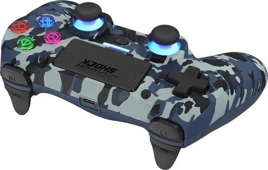 Dragonwar Dragon Shock Mizar Wireless Controller Compatible With PS4/PC/Mobile
