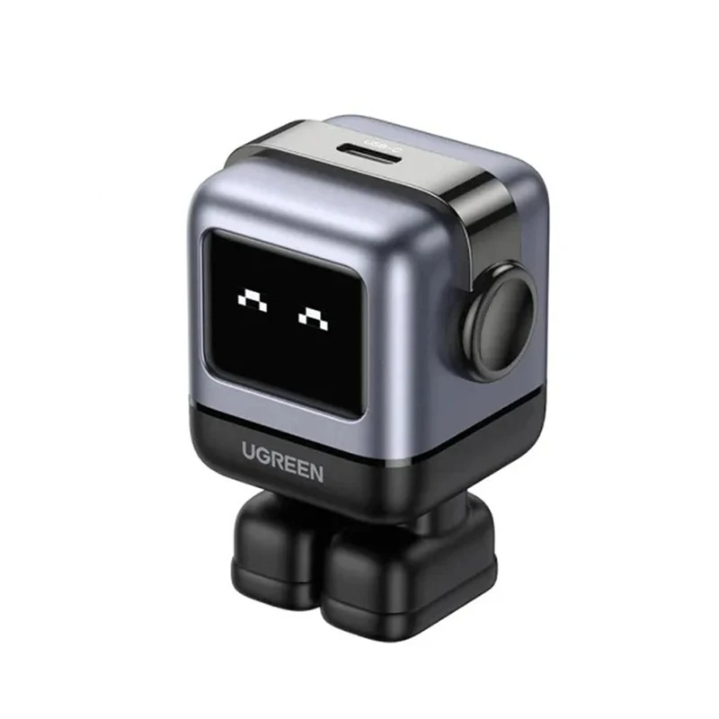 Ugreen Mini Robot Nexode 30W USB-C PD GAN Fast Charger (Space Grey) (CD359/15550)