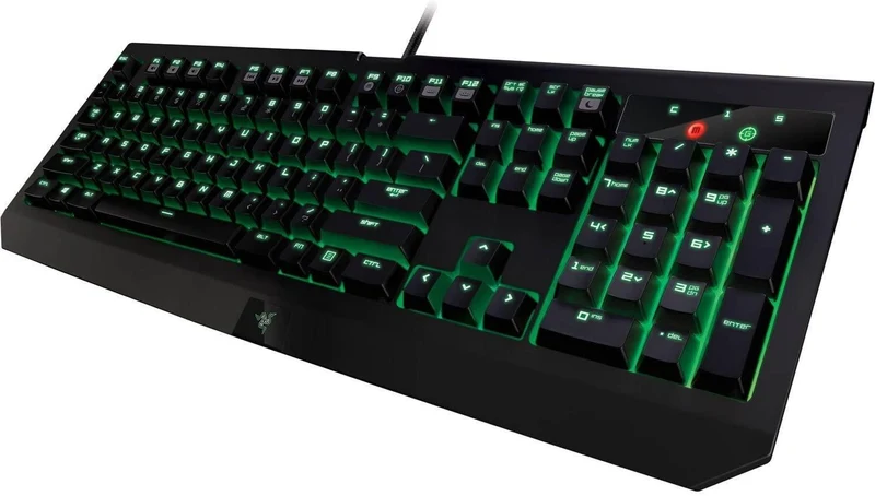 RAZER BLACKWIDOW ULTIMATE 2016 ED. STEALTH GAMING KEYBOARD (RAZER ORANGE SWITCHES TACTILE AND SILENT)