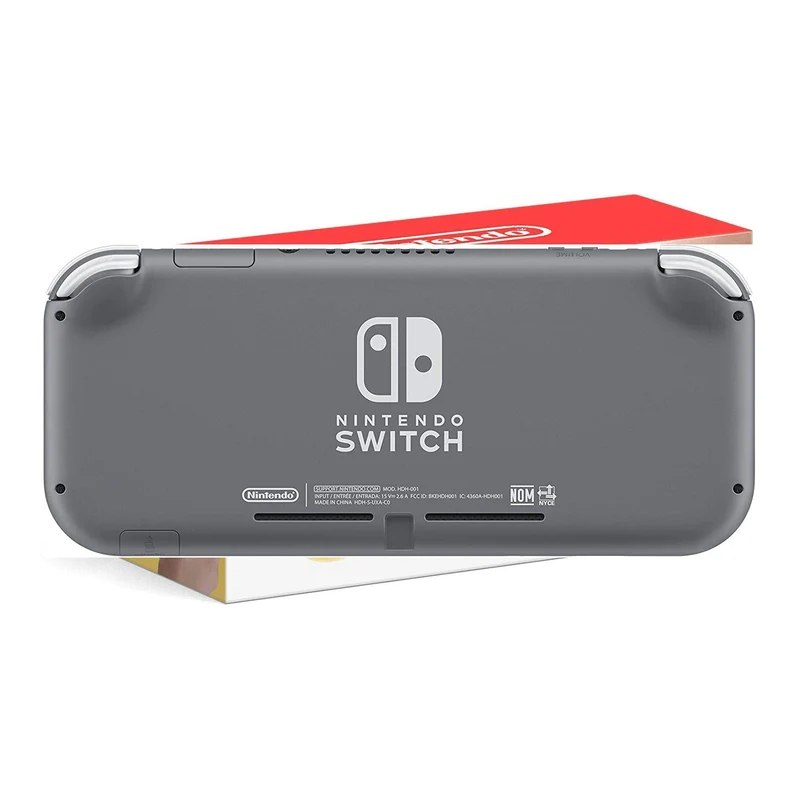 Nintendo Switch Lite Console Gray + Dobe Glass Film 9H (TNS-19118) Bundle