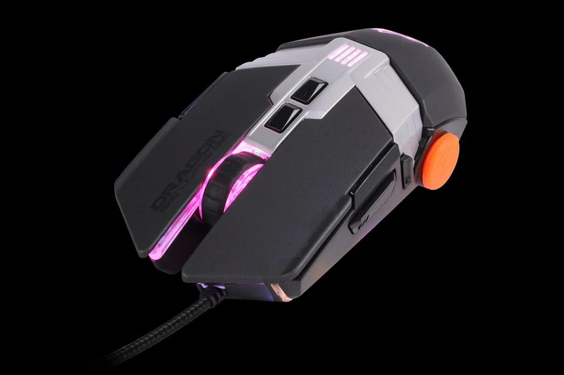 Dragon War Lancer Pro Gaming Mouse Gray (ELE-G22)