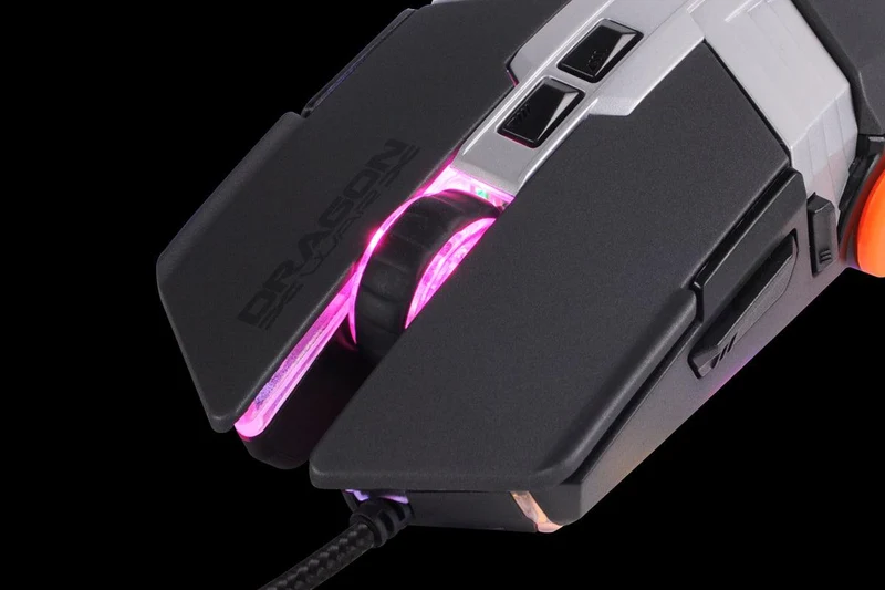 Dragon War Lancer Pro Gaming Mouse Gray (ELE-G22)
