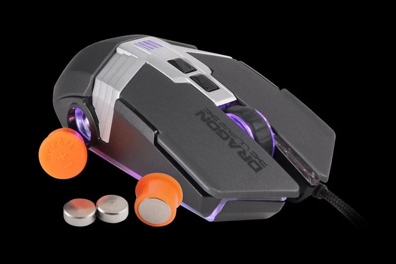 Dragon War Lancer Pro Gaming Mouse Gray (ELE-G22)