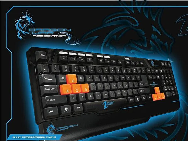 Elephant Dragonwar Dragon Recon Gaming Keyboard (GK-003)