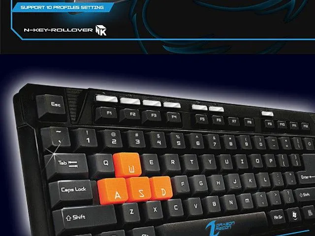 Elephant Dragonwar Dragon Recon Gaming Keyboard (GK-003)