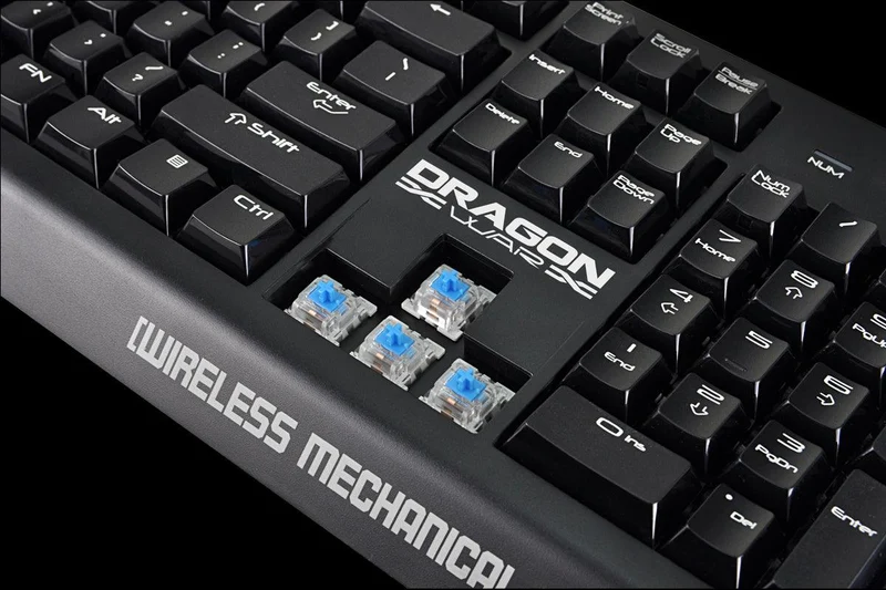 Dragonwar Rechargeable Wireless Mechanical Keyboard (GK-013-BK)