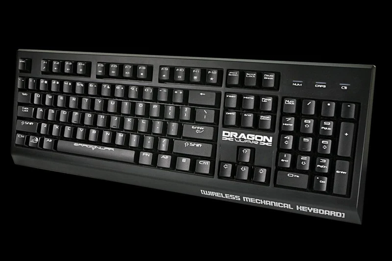 Dragonwar Rechargeable Wireless Mechanical Keyboard (GK-013-BK)