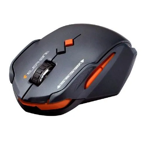 Elephant 2.4G Wireless Blue-Sensor Mouse (ELE-M521-Gray)