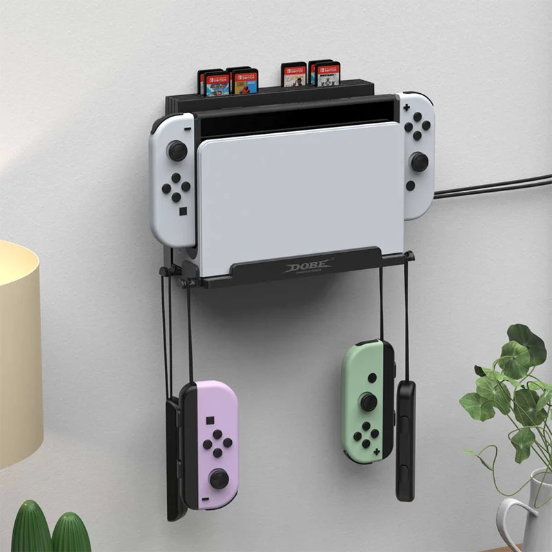 Dobe Wall Mount Bracket for Switch/ Switch OLED TNS-3118