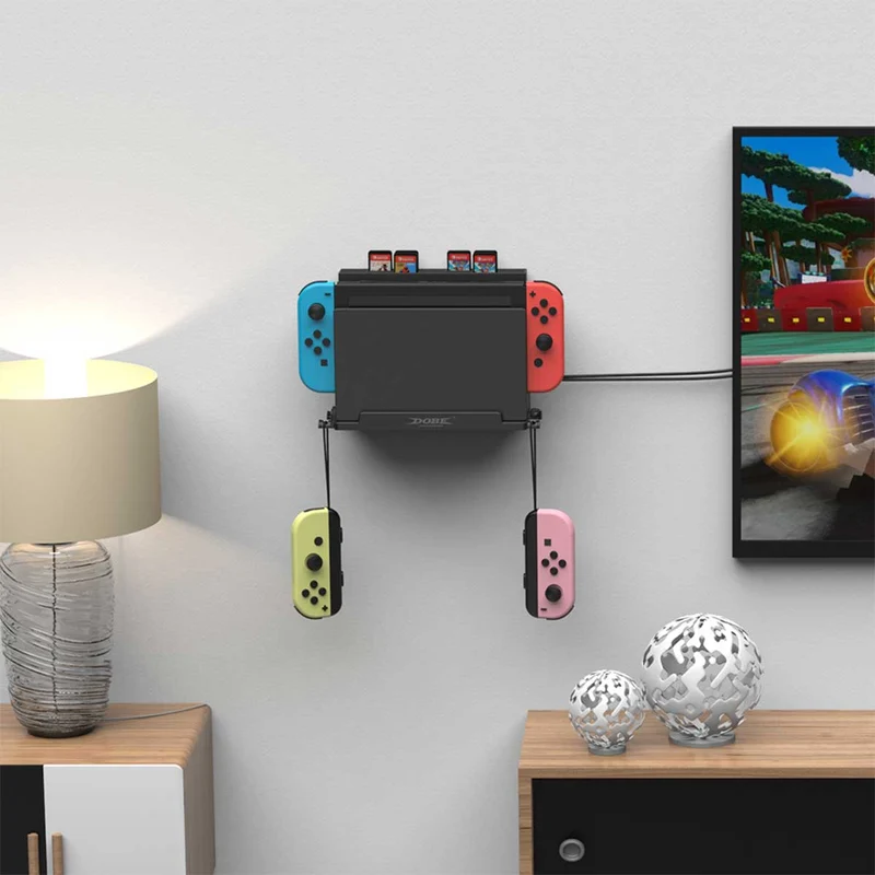 Dobe Wall Mount Bracket for Switch/ Switch OLED TNS-3118