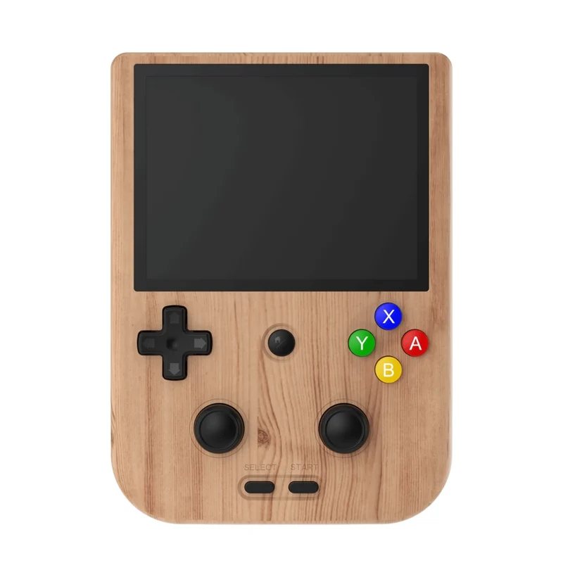 Anbernic RG405V Retro Handheld Gaming Console (Wood Grain Color, Gray, Transparent Purple)