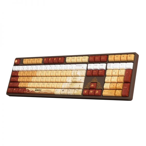 Akko Naraka Bladepoint 5108S RGB Hot-Swappable Wired Mechanical Keyboard (Akko CS Silver)