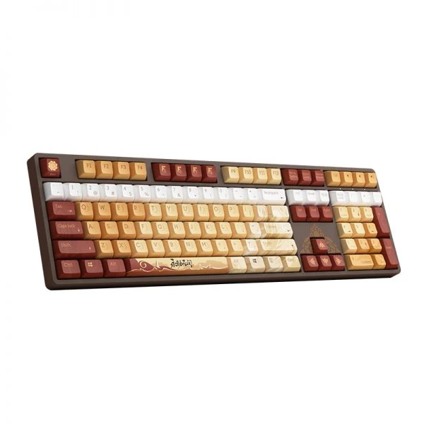 Akko Naraka Bladepoint 5108S RGB Hot-Swappable Wired Mechanical Keyboard (Akko CS Silver)
