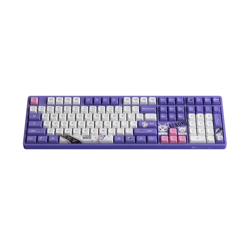 Akko Kuromi 5108B Plus Multi-Modes RGB Hot-Swappable Mechanical Keyboard (Akko CS Crystal)