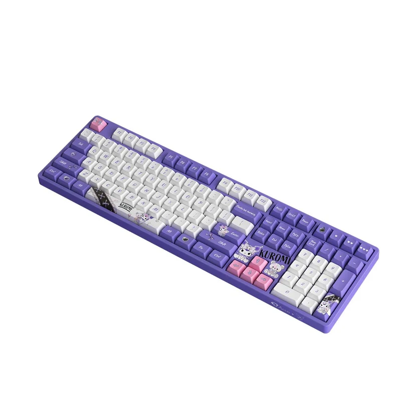 Akko Kuromi 5108B Plus Multi-Modes RGB Hot-Swappable Mechanical Keyboard (Akko CS Crystal)