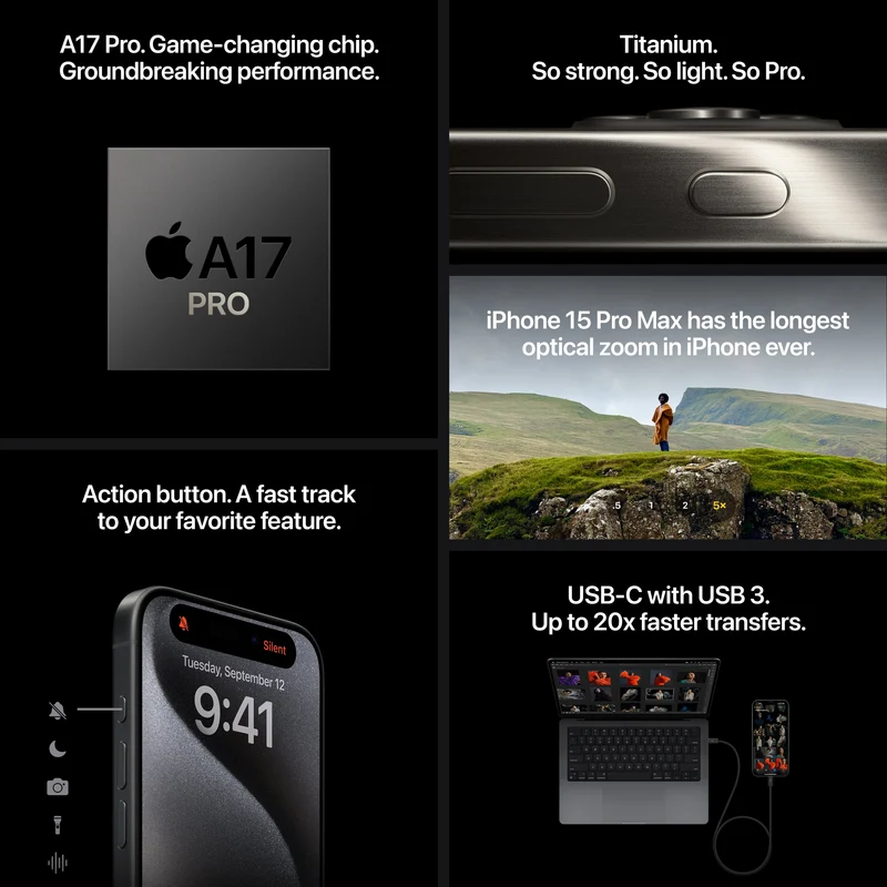 Apple iPhone 15 Pro A3102