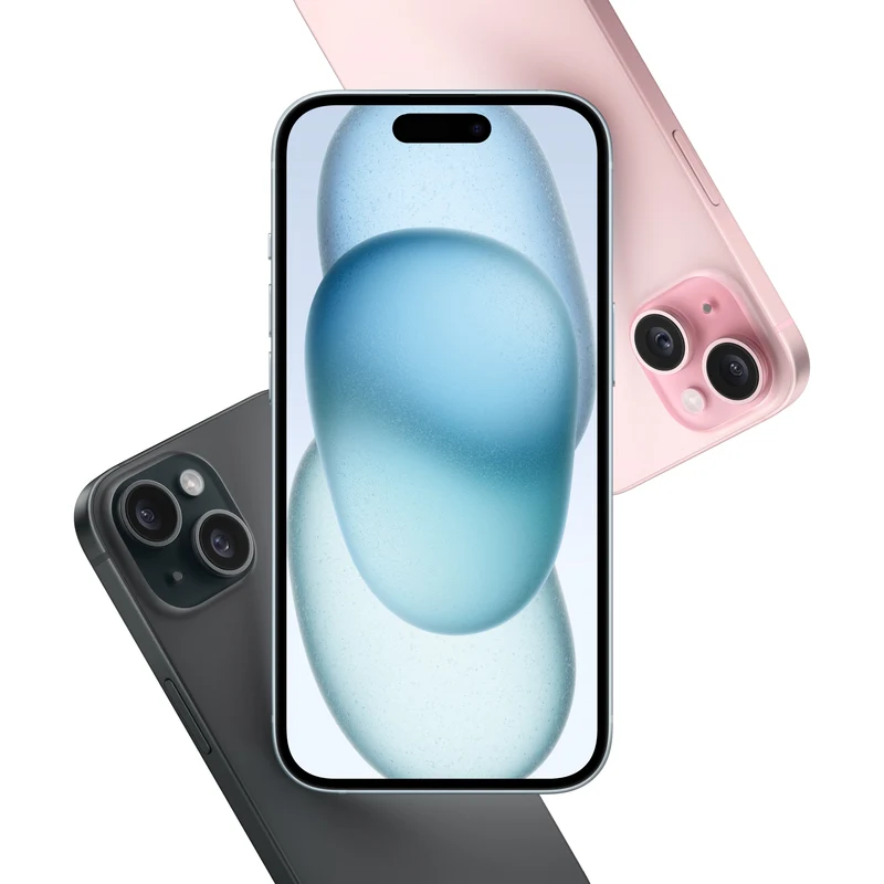 Apple iPhone 15 A3090 (128GB, 256GB, 512GB) (Black, Blue, Pink, Green)