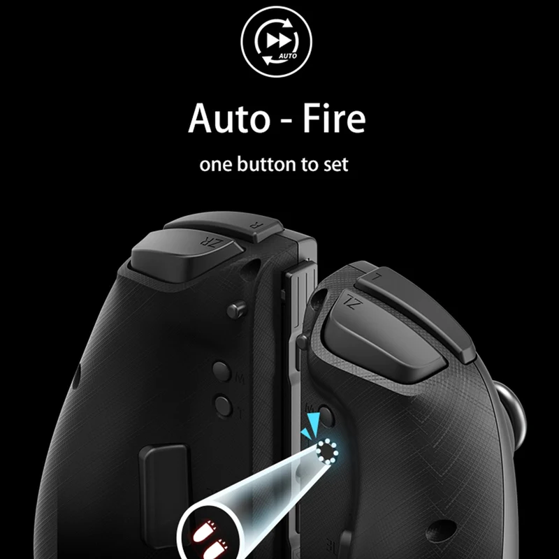 IINE Switch Elite Version Left And Right Controller (Black) (L446)