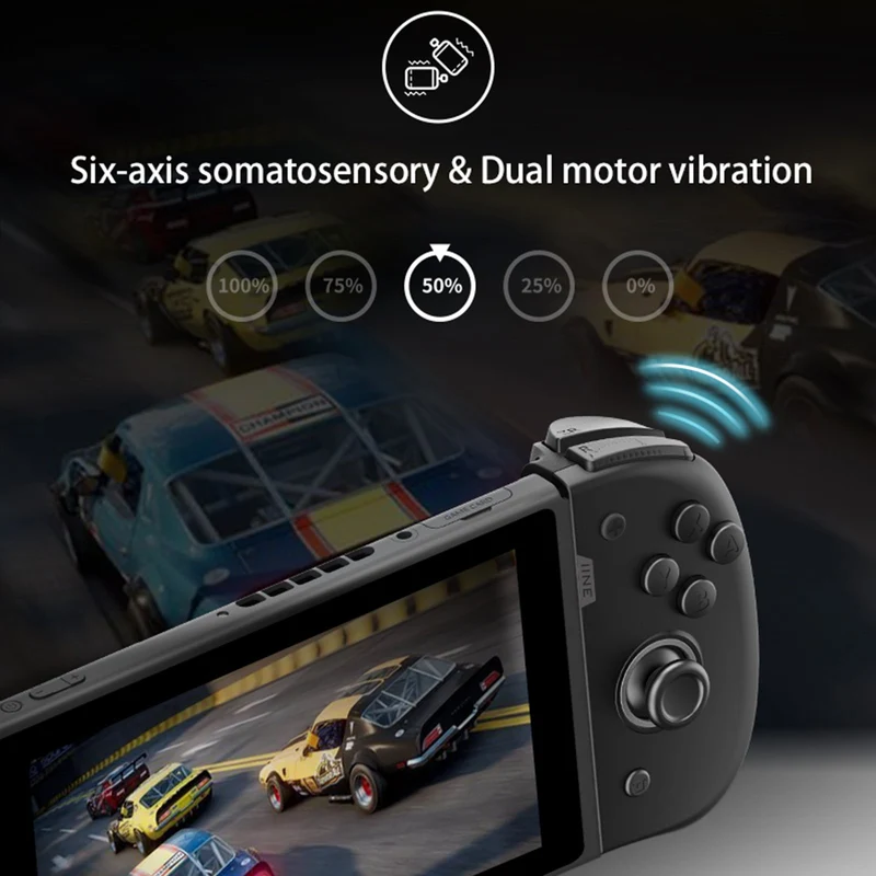 IINE Switch Elite Version Left And Right Controller (Black) (L446)