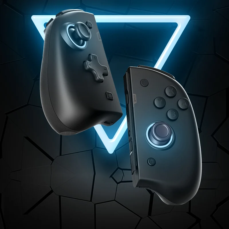 IINE Switch Elite Version Left And Right Controller (Black) (L446)