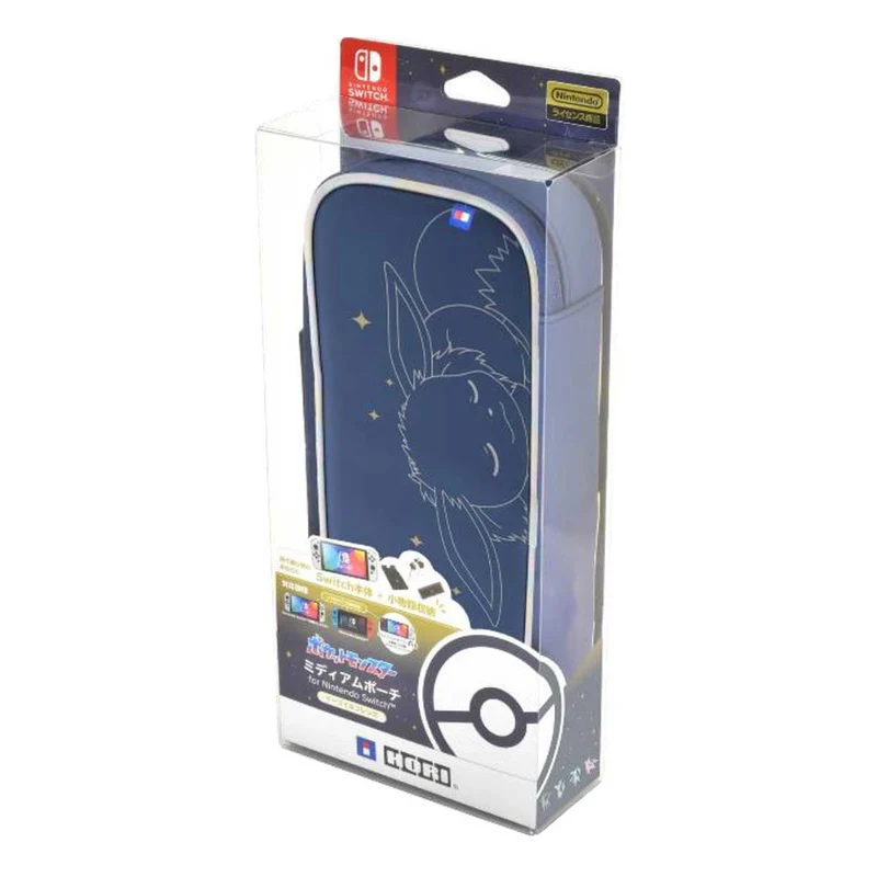 Hori NSW Cargo Pouch Compact Pokemon Eevee Evolutions For Nintendo Switch | Switch OLED (NSW-455A)