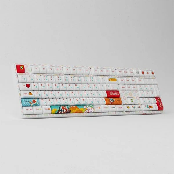 Akko Taiko No Tatsujin 5108S RGB Hot-Swappable Wired Mechanical Keyboard (Akko Crystal)