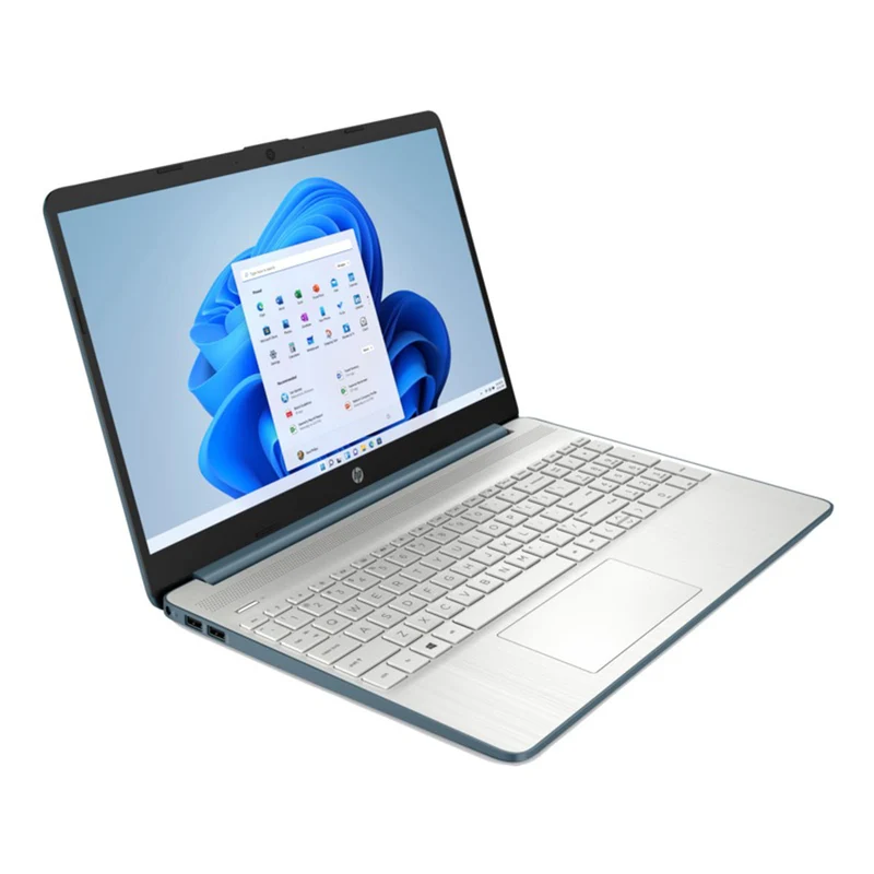 HP 15S-FQ5218TU Laptop (Spruce Blue) | 15.6" FHD (1920x1080) | i7-1255U | 16GB RAM | 512GB SSD | Intel Iris Xe | Windows 11 Home | MS Office Home & Student 2021 | HP Prelude Topload Bag