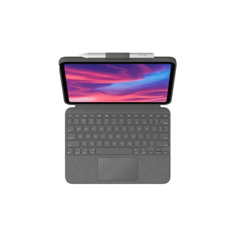 Logitech Combo Touch Case For Apple Ipad 10Th Gen (Oxford Grey) (920-011434)