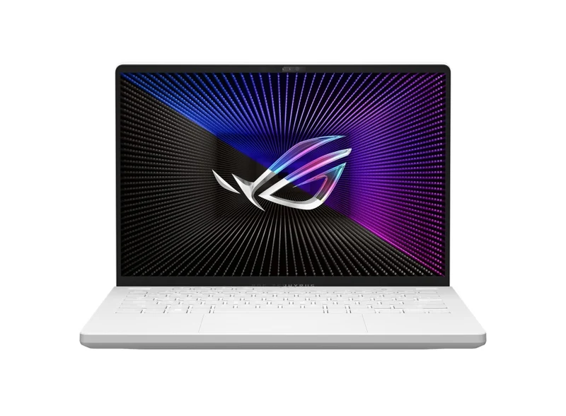 Asus ROG Zephyrus G14 GA402XI-NC036WS Gaming Laptop (Moonlight White) | 14" WQXGA Mini LED 165HZ | R9 7940HS | 32GB RAM | 1TB SSD | RTX 4070 | Win 11 Home | MS Office H & S 2021 | ROG Zephyrus G14 Sleeve | ROG Impact Gaming Mouse | Type-C Adapter