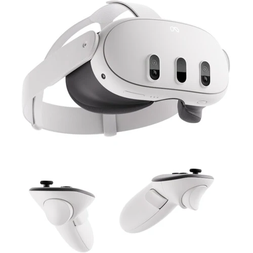 Meta Quest 3 All In One VR Gaming Headset (White) (128GB, 512GB)