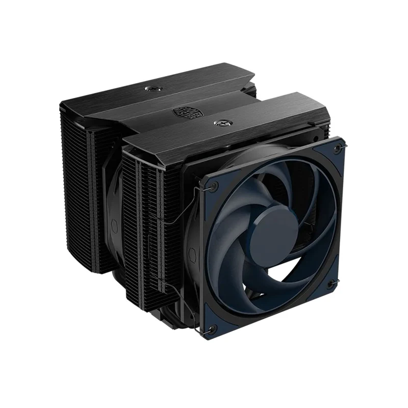 Cooler Master MasterAir MA824 Stealth Dual Tower CPU Air Cooler (Black)