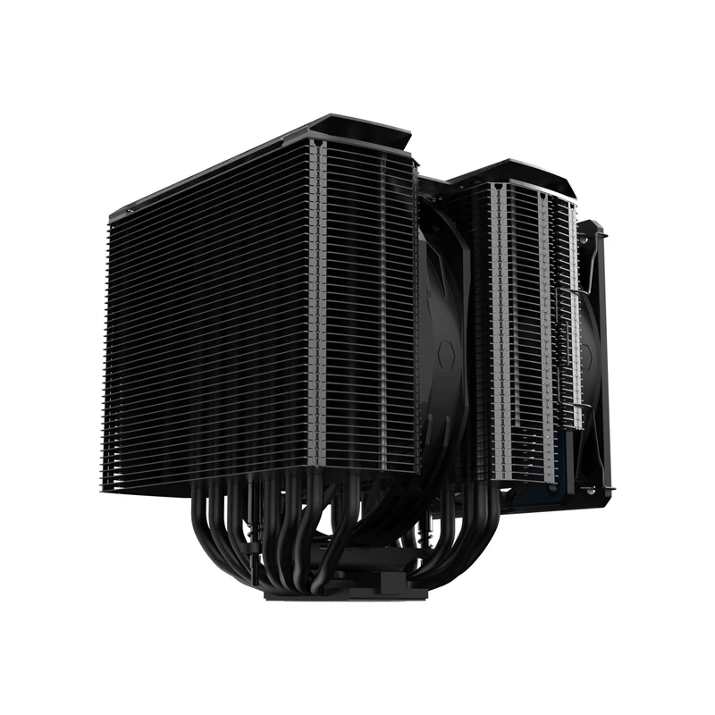 Cooler Master MasterAir MA824 Stealth Dual Tower CPU Air Cooler (Black)
