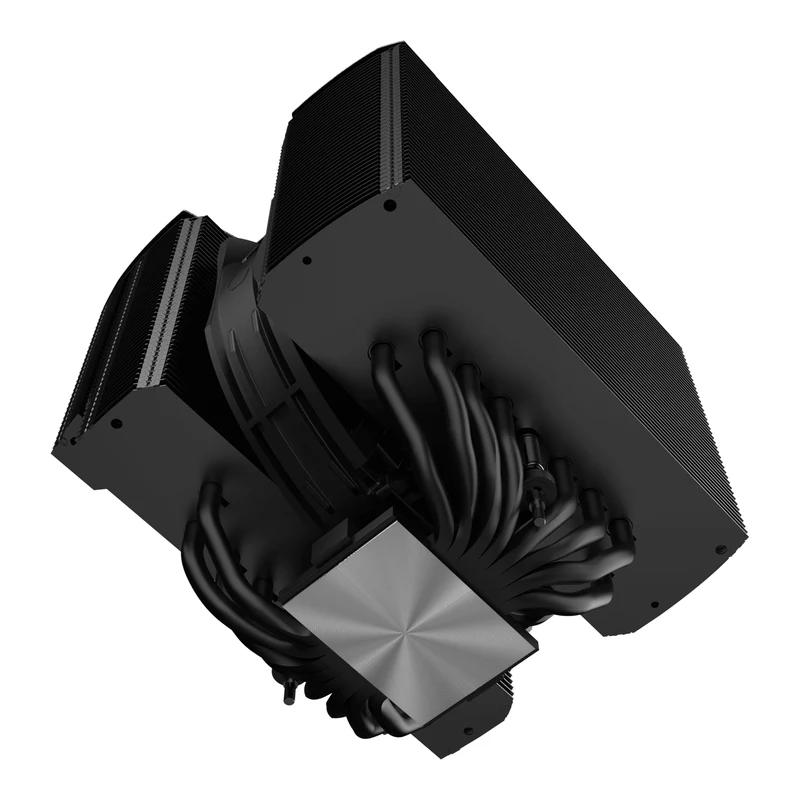 Cooler Master MasterAir MA824 Stealth Dual Tower CPU Air Cooler (Black)