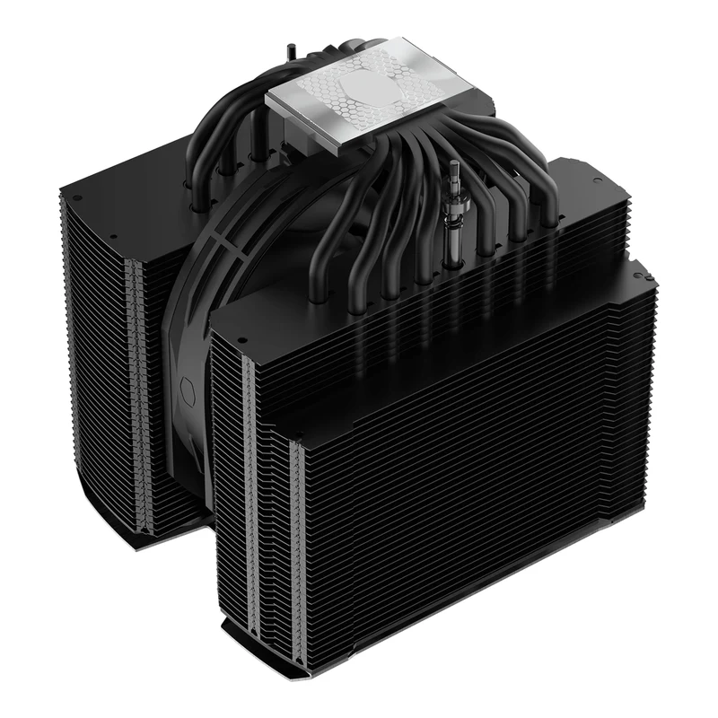 Cooler Master MasterAir MA824 Stealth Dual Tower CPU Air Cooler (Black)