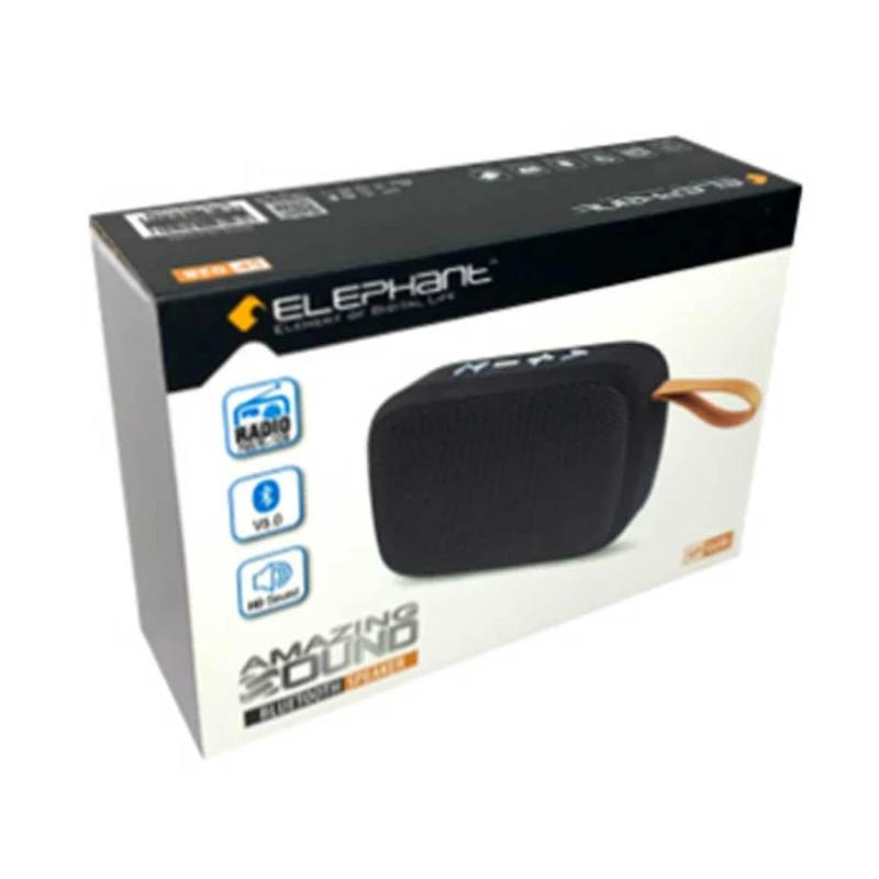 Elephant Amazing Sound Bluetooth Speaker (SP-028-BK)