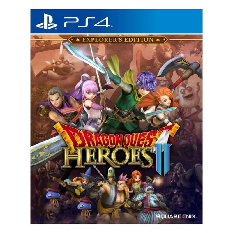 PS4 Dragon Quest Heroes II Explorers Edition With Monster Coin Set Reg.3 (Eng Ver)