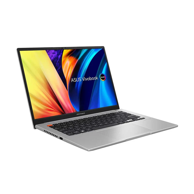 Asus Vivobook S14 K3402ZA-KM085WS Notebook (Neutral Gray) | 14" 2.8K (2880x1800) OLED | i7-12700H | 16GB RAM | 512GB SSD | Intel Iris XE Graphics | Windows 11 Home | Asus BP1504 Casual Backpack