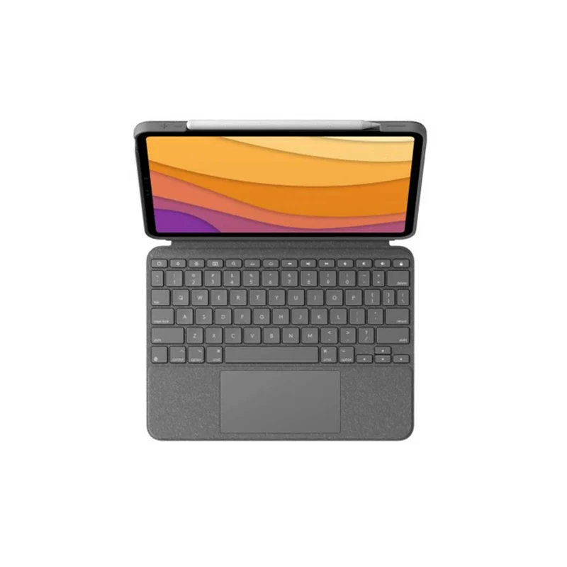 Logitech Combo Touch Case For Apple Ipad Air 4Th & 5Th Gen (Oxford Grey) (920-010296)